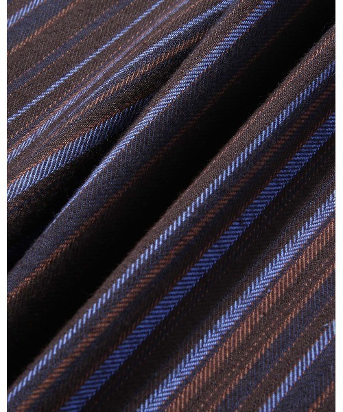 Saturdays NYC（サタデーズ ニューヨークシティ ）の「George Herringbone Flannel Pant（その他パンツ・メンズ・ダークブラウン/ブルー・S/L/M/X-SMALL/XL）」の14枚目の写真