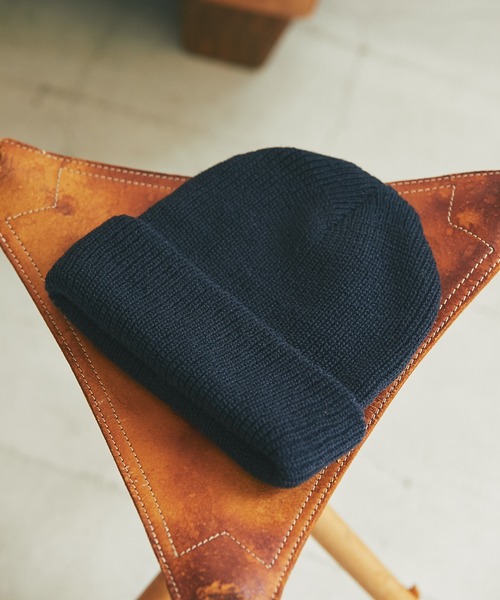 RIVE DROITE（リヴドロワ）の「秋冬スタイルの定番/ニットワッチ（ニットキャップ/ビーニー・レディース・ネイビー/オレンジ・FREE）」の17枚目の写真