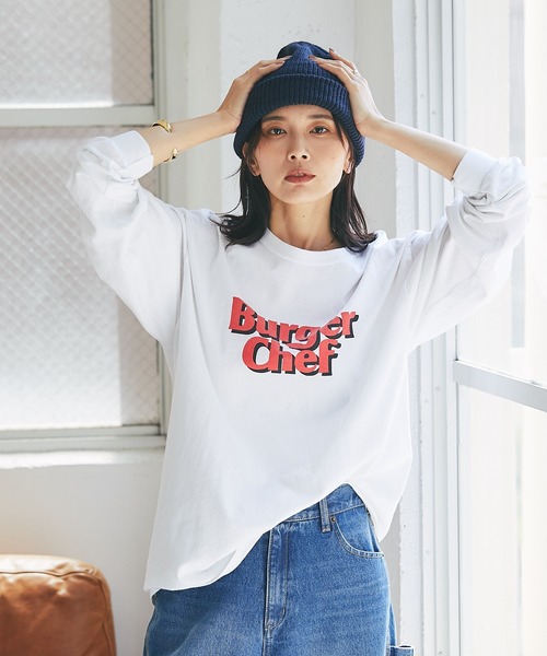 RIVE DROITE（リヴドロワ）の「秋冬スタイルの定番/ニットワッチ（ニットキャップ/ビーニー・レディース・ネイビー/オレンジ・FREE）」の20枚目の写真