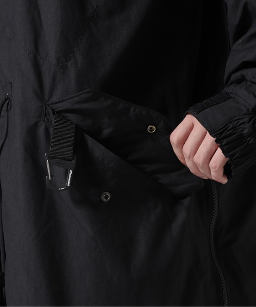 MANASTASH（マナスタッシュ）の「MANASTASH/マナスタッシュ　MANA-65 FIELD COAT'22　フィールドコート（モッズコート・メンズ・オリーブ/ブラック・MEDIUM/LARGE/X-LARGE）」の14枚目の写真