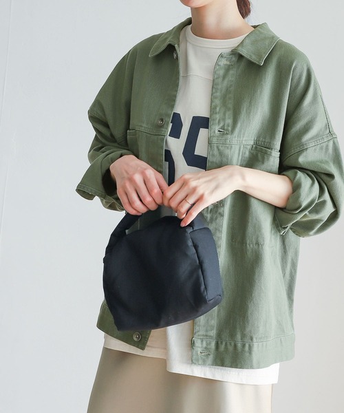 URBAN RESEARCH DOORS(アーバンリサーチドアーズ)の「コットンツイルドルマンジャケット(その他アウター・レディース・カーキ/ベージュ系その他・MEDIUM)」の5枚目の写真