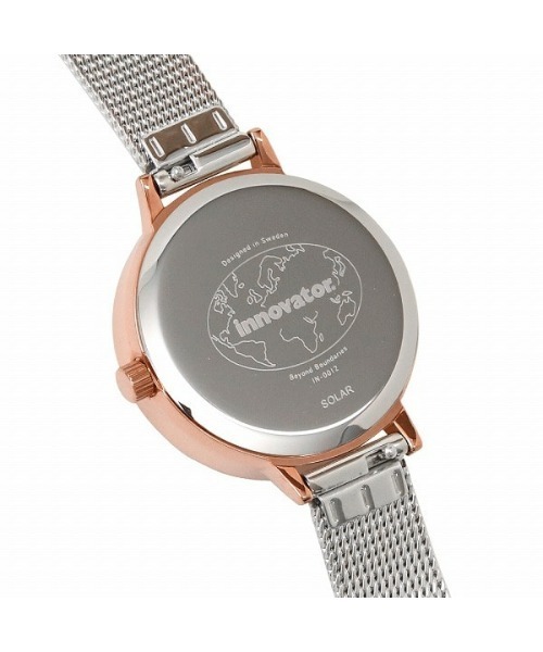 innovator（イノベーター）の「innovator Moderna Solkraft IN-0012-0 TiCTAC別注モデル ソーラー レディース（アナログ腕時計・レディース・ピンクゴールド・ﾌﾘ-）」の6枚目の写真