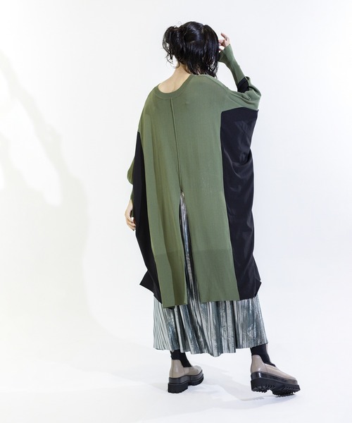 OSMOSIS（オズモーシス）の「2WAY切替プルオーバー（ニット