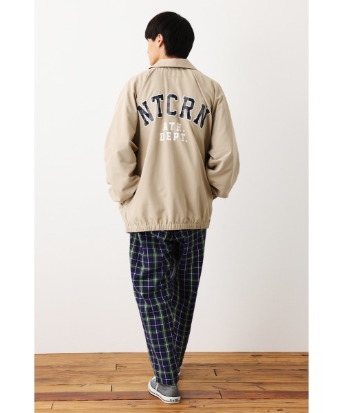 RODEO CROWNS WIDE BOWL（ロデオクラウンズワイドボウル）の「BIG コーチジャケット（ナイロンジャケット・メンズ・グリーン/ブラック/ベージュ・LARGE/MEDIUM）」の22枚目の写真