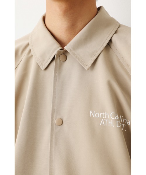 RODEO CROWNS WIDE BOWL（ロデオクラウンズワイドボウル）の「BIG コーチジャケット（ナイロンジャケット・メンズ・グリーン/ブラック/ベージュ・LARGE/MEDIUM）」の11枚目の写真