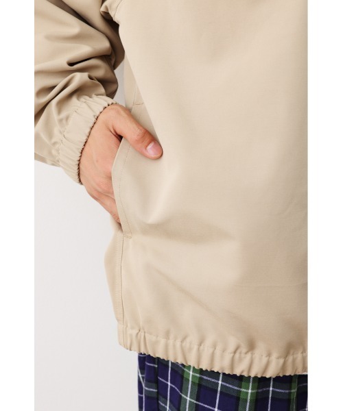 RODEO CROWNS WIDE BOWL（ロデオクラウンズワイドボウル）の「BIG コーチジャケット（ナイロンジャケット・メンズ・グリーン/ブラック/ベージュ・LARGE/MEDIUM）」の18枚目の写真