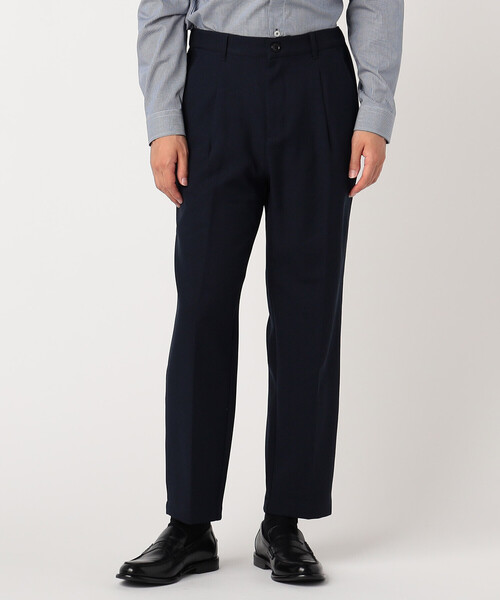 COMME CA ISM（コムサイズム）の「ＬＡＮＡＴＥＣ（Ｒ） ワンタックパンツ（スラックス・メンズ・ブラック/ネイビー/グレー・SMALL/MEDIUM/LARGE）」の16枚目の写真