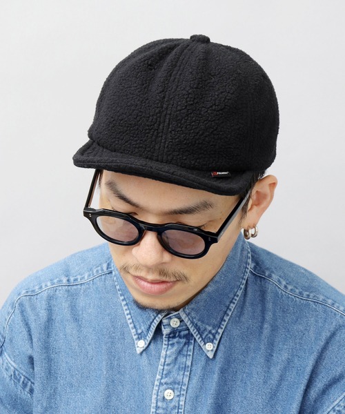 Basiquenti(ベーシックエンティ)の「POLARTEC フリース ショートバイザー(キャップ・メンズ・ブラック/ベージュ/ブラウン/オフホワイト/カーキ・FREE)」の21枚目の写真