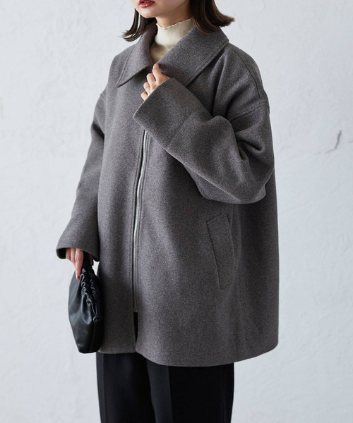 LIAN（リアン）の「ステンカラーミドルコート（カバーオール）」 - WEAR