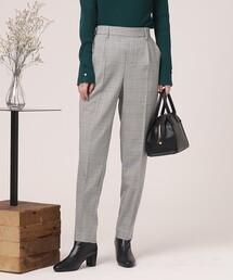 SHOO・LA・RUE | 【きれい叶えるパンツ】裏起毛タックテーパードパンツ(その他パンツ)