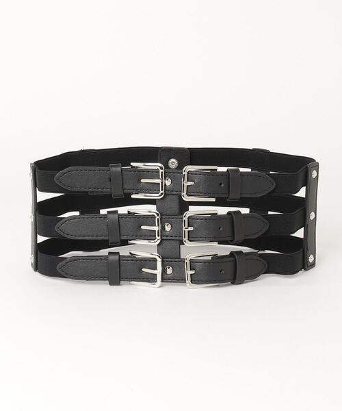 NOVESSEL（ノベセル）の「A'GEM/9 × .kom『NOVESSEL/ノベセル』ベルトコルセット（ベルト・レディース・ブラック・FREE）」の8枚目の写真