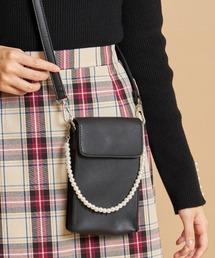 tocco closet | ２ＷＡＹパールショルダー付きミニ携帯ケース(ショルダーバッグ)