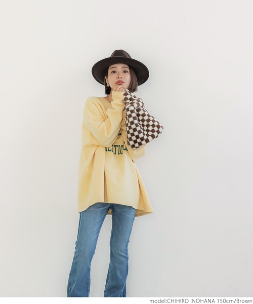 coca(coca)(コカ)の「パウダーファーmini BAG チェッカー(ハンドバッグ・レディース・ブラウン/ブラック・ONE SIZE)」の14枚目の写真