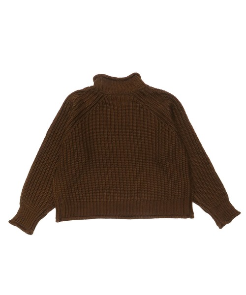 Pitta Re:)（ピッタリ）の「ロービング ニットプルオーバー（ニット/セーター・レディース・ダークグリーン/ダークブラウン/モカ・M/L）」の5枚目の写真