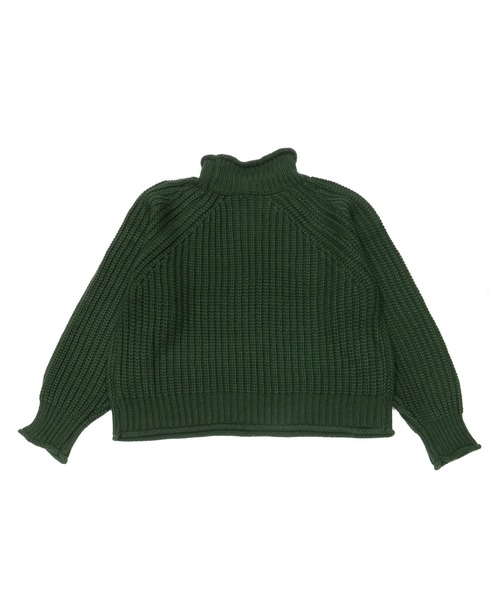 Pitta Re:)（ピッタリ）の「ロービング ニットプルオーバー（ニット/セーター・レディース・ダークグリーン/ダークブラウン/モカ・M/L）」の11枚目の写真