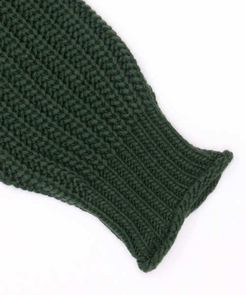 Pitta Re:)（ピッタリ）の「ロービング ニットプルオーバー（ニット/セーター・レディース・ダークグリーン/ダークブラウン/モカ・M/L）」の4枚目の写真
