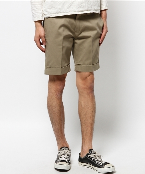 Dickies（ディッキーズ）の「TCツイルコンビショートパンツ（その他パンツ・メンズ・ブラック/カーキ/ダークネイビー/アクア・30inch/34inch/32inch/28inch）」の3枚目の写真