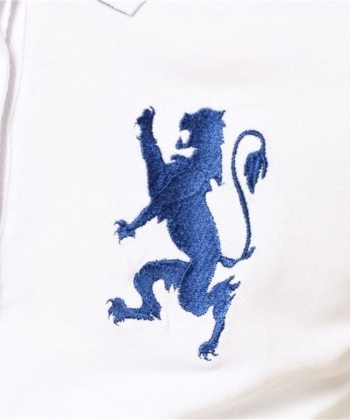 GIORDANO（ジョルダーノ）の「[GIORDANO]ライオン刺繍ナンバリング半袖ポロシャツ（ポロシャツ・レディース・ピンク/ホワイト/ネイビー/ブラック/ホワイト系その他/ブルー系その他/ブラック系その他/グレー系その他/イエロー系その他/ブラック×ピンク/グリーン/ブルー/レッド・LARGE/MEDIUM/X-LARGE/SMALL）」の22枚目の写真