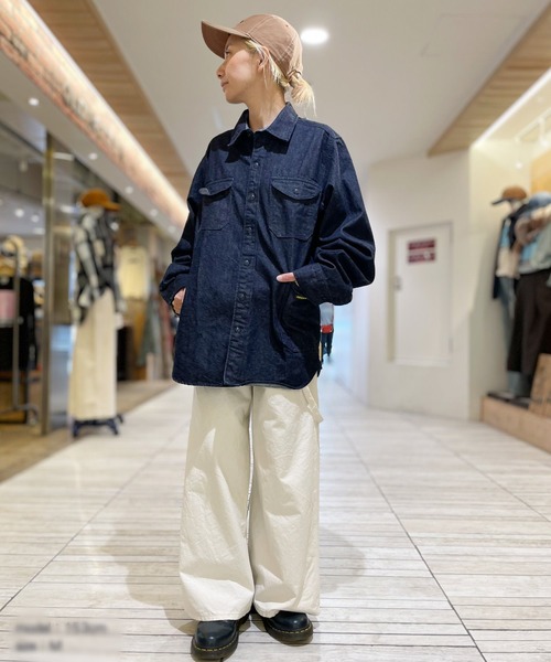 GREEN BOWL（グリーンボウル）の「グリーンボウル 【GREEN BOWL】10oz Denim Shirts（シャツ/ブラウス・メンズ・インディゴブルー・M/L）」の10枚目の写真