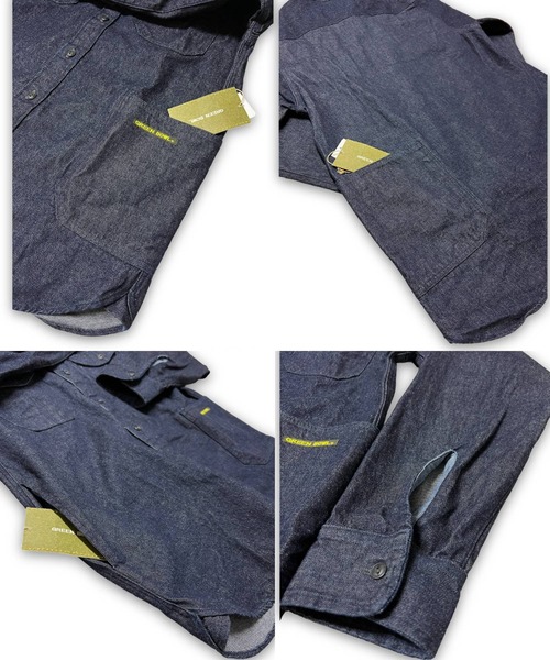 GREEN BOWL（グリーンボウル）の「グリーンボウル 【GREEN BOWL】10oz Denim Shirts（シャツ/ブラウス・メンズ・インディゴブルー・M/L）」の12枚目の写真
