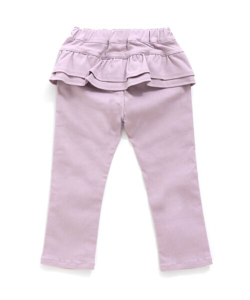 Seraph（セラフ）の「ハイパーストレッチバックフリルパンツ（その他パンツ・キッズ・アイボリー/カーキ/ラベンダー/ネイビー/ブルー・110/120/90/100/80/130/95/140）」の5枚目の写真