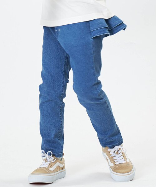 Seraph（セラフ）の「ハイパーストレッチバックフリルパンツ（その他パンツ・キッズ・アイボリー/カーキ/ラベンダー/ネイビー/ブルー・110/120/90/100/80/130/95/140）」の4枚目の写真