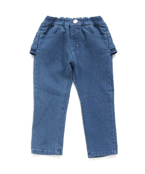 Seraph（セラフ）の「ハイパーストレッチバックフリルパンツ（その他パンツ・キッズ・アイボリー/カーキ/ラベンダー/ネイビー/ブルー・110/120/90/100/80/130/95/140）」の15枚目の写真