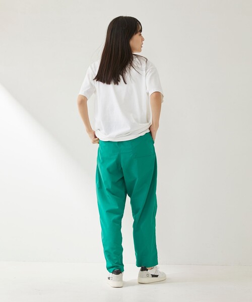 Aresense（アーセンス）の「BURLAP OUTFITTER × Aresense/バーラップアウトフィッター 別注SupplexNylon Track Pants/サプレックスナイロントラックパンツ（その他パンツ・レディース・ブルー/オリーブ/オレンジ・S）」の7枚目の写真