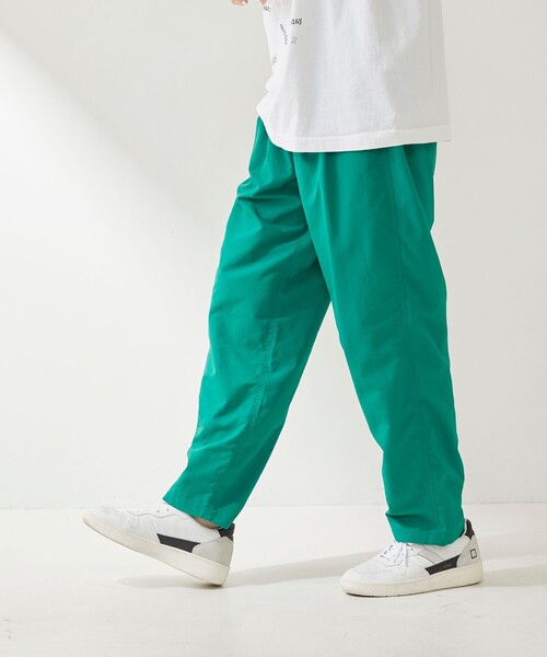 Aresense（アーセンス）の「BURLAP OUTFITTER × Aresense/バーラップアウトフィッター 別注SupplexNylon Track Pants/サプレックスナイロントラックパンツ（その他パンツ・レディース・ブルー/オリーブ/オレンジ・S）」の8枚目の写真