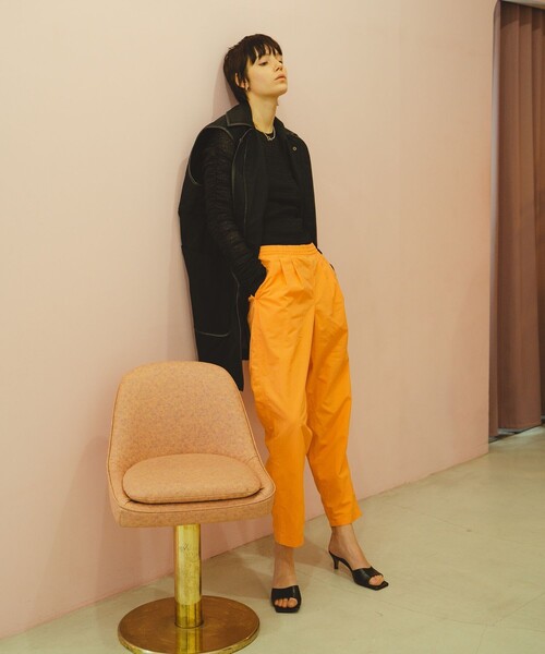 Aresense（アーセンス）の「BURLAP OUTFITTER × Aresense/バーラップアウトフィッター 別注SupplexNylon Track Pants/サプレックスナイロントラックパンツ（その他パンツ・レディース・ブルー/オリーブ/オレンジ・S）」の11枚目の写真