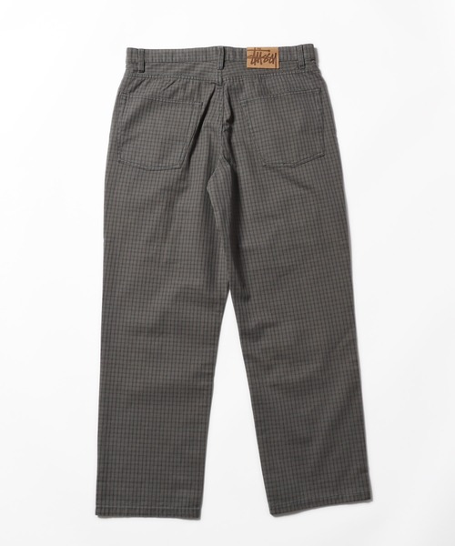 STUSSY(ステューシー)の「STUSSY/ステューシー Check Big Ol Jeans チエックパンツ スラックス(スラックス・メンズ・グレー/オリーブ・32/33)」の17枚目の写真