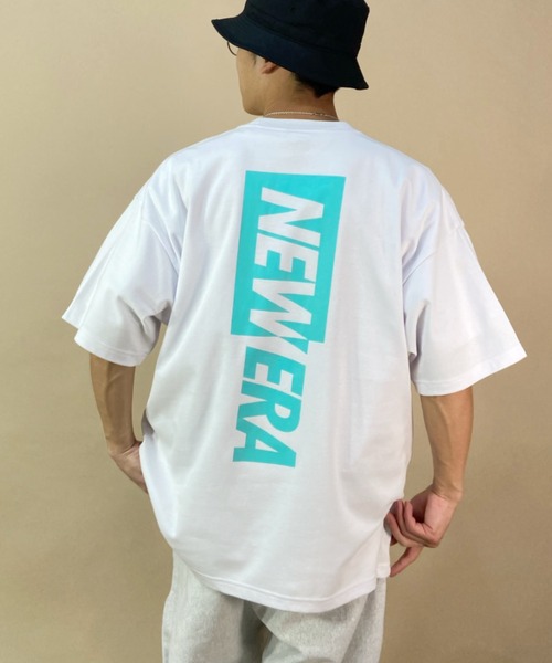 NEW ERA（ニューエラ）の「NEW ERA/ニューエラ 半袖Ｔシャツ バックプリント オーバーサイズ 吸汗速乾 13516844/13516845/13516846/13697250（Tシャツ/カットソー・メンズ・ホワイト系その他/ホワイト/ブラック/ブラック系その他・L/XL/XXL/M）」の3枚目の写真