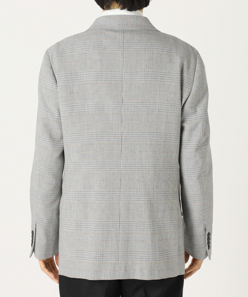 EDIFICE(エディフィス)の「グレンチェック 6ボタン ダブルブレスト ジャケット(テーラードジャケット・メンズ・グレー・46/44/48/50/42)」の11枚目の写真