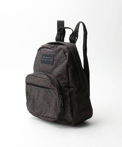 JANSPORT（ジャンスポーツ）の「【別注】＜JANSPORT＞HALF PINT レオパードプリント ミニリュック（バックパック/リュック・レディース・ダークブラウン・FREE）」の4枚目の写真