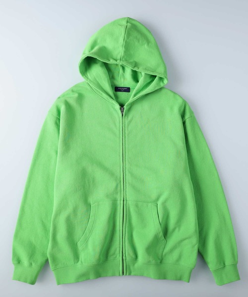 セール】【BACK NUMBER】オーバーダイジップパーカー（パーカー