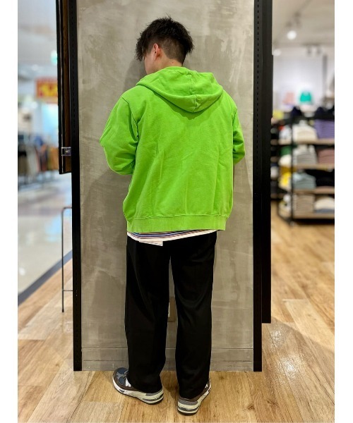 セール】【BACK NUMBER】オーバーダイジップパーカー（パーカー