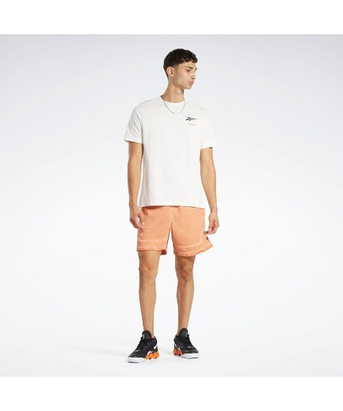 Reebok(リーボック)の「バスケットボール コットン Tシャツ / BB BASKETBALL CT SS TEE(Tシャツ/カットソー・メンズ・ホワイト/グレー/ネイビー・MEDIUM/LARGE/X-LARGE/XX-LARGE/SMALL)」の7枚目の写真