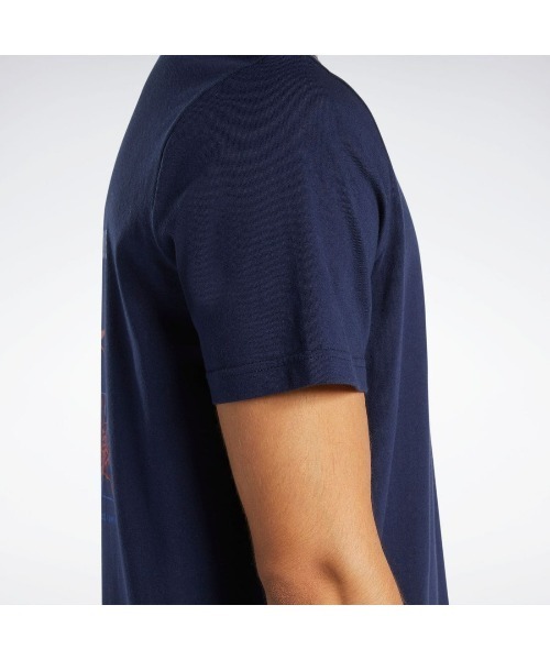 Reebok(リーボック)の「バスケットボール コットン Tシャツ / BB BASKETBALL CT SS TEE(Tシャツ/カットソー・メンズ・ホワイト/グレー/ネイビー・MEDIUM/LARGE/X-LARGE/XX-LARGE/SMALL)」の15枚目の写真