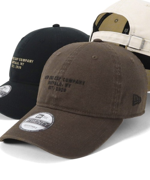 NEW ERA（ニューエラ）の「ニューエラ キャップ 9TWENTYロングバイザー ONSPOTZ別注（キャップ・レディース・ブラック/ネイビー/オリーブ/ストーン/グレー/ダークブラウン/ダークグリーン・FREE/L/XL/M/L/S/M）」の4枚目の写真