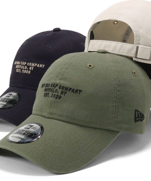 NEW ERA（ニューエラ）の「ニューエラ キャップ 9TWENTYロングバイザー ONSPOTZ別注（キャップ・レディース・ブラック/ネイビー/オリーブ/ストーン/グレー/ダークブラウン/ダークグリーン・FREE/L/XL/M/L/S/M）」の6枚目の写真