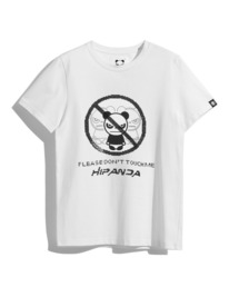HIPANDA（ハイパンダ）の「HIPANDA ハイパンダ メンズ プリント&スパンコール Tシャツ（Tシャツ/カットソー）」