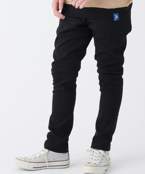 KRIFF MAYER Kid's Collection（クリフメイヤーキッズコレクション）の「シン-マイニチスタイリッシュパンツ（テーパードタイプ）（その他パンツ・キッズ・ネイビー/カーキ/ダークグレー/チャコール/ベージュ・130/150/170/120/140/160）」の3枚目の写真