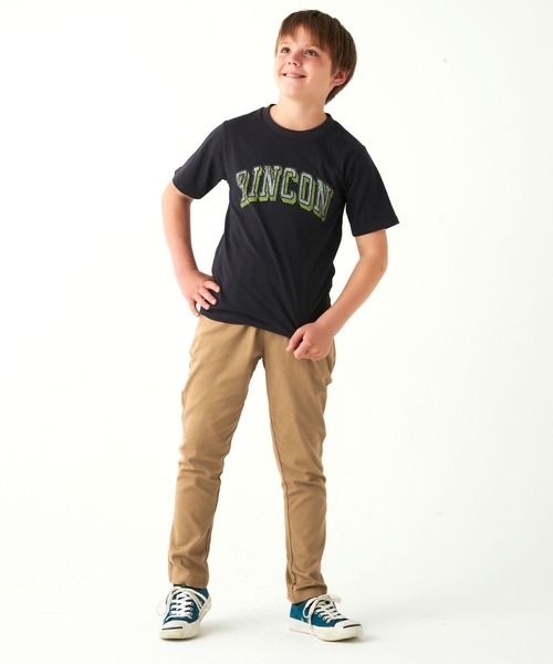 KRIFF MAYER Kid's Collection（クリフメイヤーキッズコレクション）の「シン-マイニチスタイリッシュパンツ（テーパードタイプ）（その他パンツ・キッズ・ネイビー/カーキ/ダークグレー/チャコール/ベージュ・130/150/170/120/140/160）」の15枚目の写真