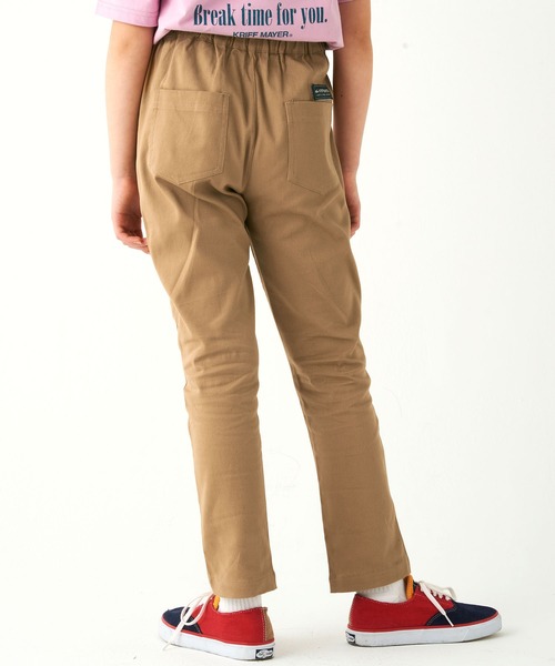 KRIFF MAYER Kid's Collection（クリフメイヤーキッズコレクション）の「シン-マイニチスタイリッシュパンツ（テーパードタイプ）（その他パンツ・キッズ・ネイビー/カーキ/ダークグレー/チャコール/ベージュ・130/150/170/120/140/160）」の12枚目の写真