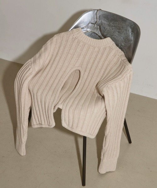 TODAYFUL（トゥデイフル）の「TODAYFUL Backslit Rib Knit