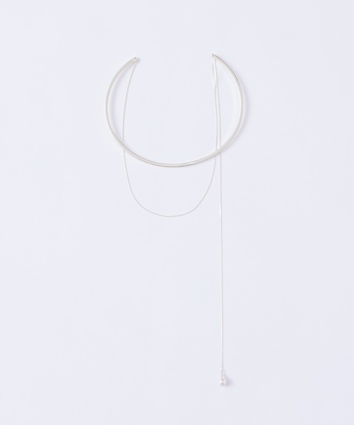 loni（ロニ）の「【金属アレルギー対応】Bud multiway pearl choker（マルチウェイパールチョーカー）（チョーカー・レディース・ゴールド/シルバー・FREE）」の16枚目の写真