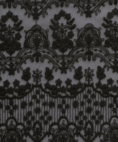 osharewalker（オシャレウォーカー）の「【廃盤】『刺繍レースフーディー』（Tシャツ/カットソー・レディース・ブラック/アイボリー・FREE）」の22枚目の写真