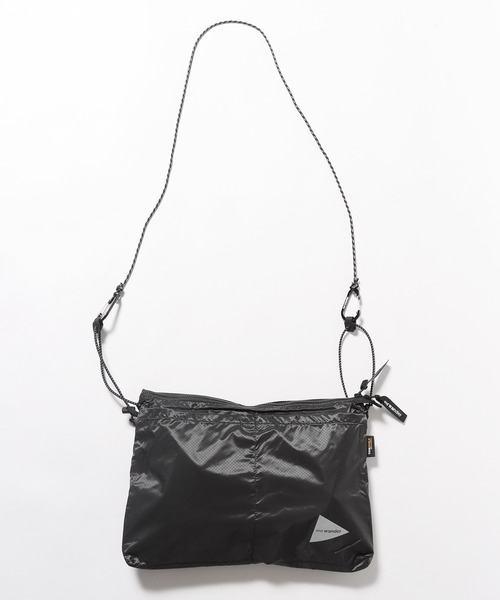 and wander(アンドワンダー)の「and wander/アンドワンダー sil sacoshe サコッシュ(ショルダーバッグ・メンズ・オリーブ/ブラック/ライトブラウン/クリーム・FREE)」の21枚目の写真