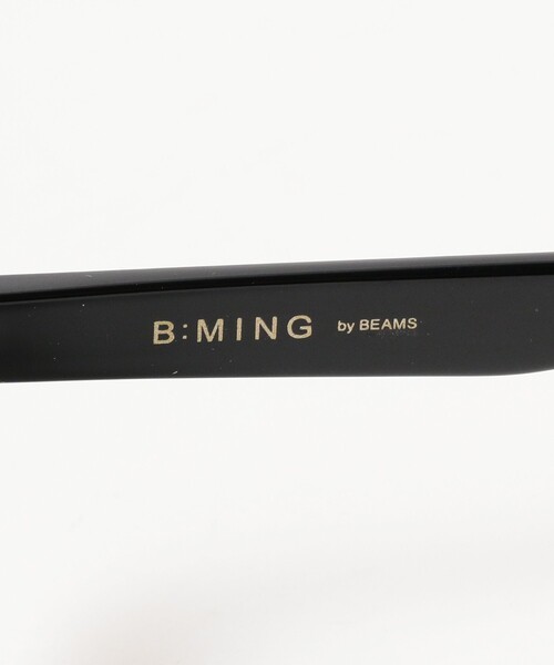 B:MING by BEAMS(ビーミングバイビームス)の「太 フレーム カラー グラス(メガネ・レディース・グレー/ブラック・ONE SIZE)」の9枚目の写真