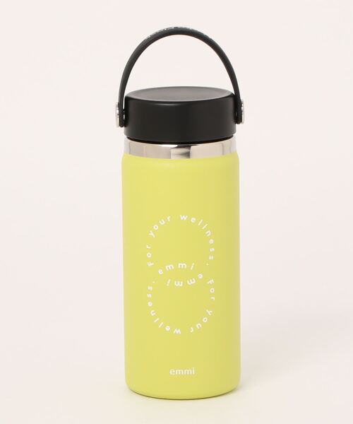 emmi（エミ）の「【emmi×HydroFlask】16oz Wide Mouth（水筒・レディース・マスタード・FREE）」の3枚目の写真